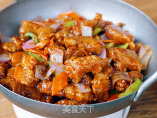 焦溜肉段的做法