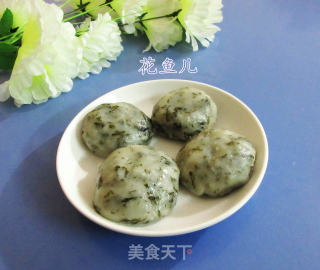 肉松馅芹叶团的做法