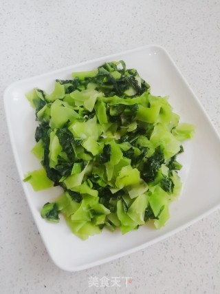 素炒莴笋的做法