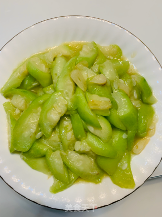 蒜香丝瓜的做法