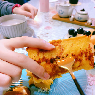 鸡蛋煎香蕉????吐司????的做法