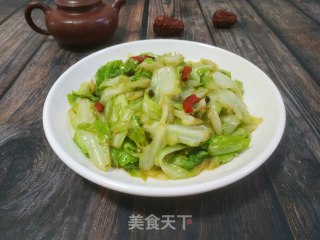 爆炒卷心菜的做法