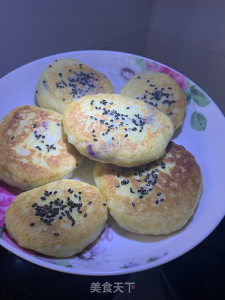 山药紫薯饼的做法