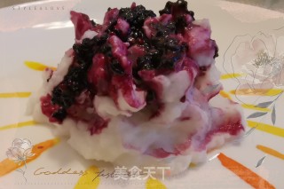 桑果酱淮山泥的做法