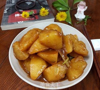 葱焖土豆的做法