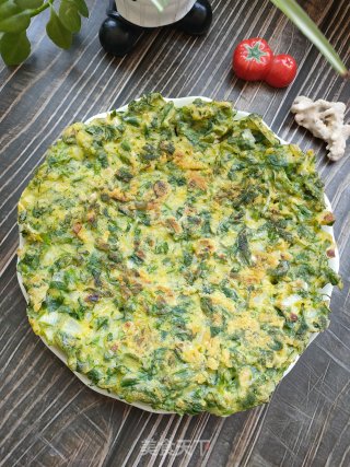 苜蓿菜饼的做法