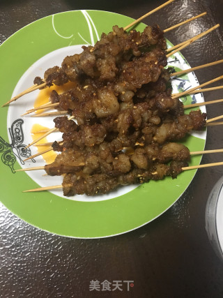 烤箱羊肉串儿的做法