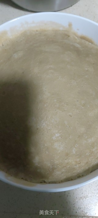 蒸蛋糕(抹茶味)的做法