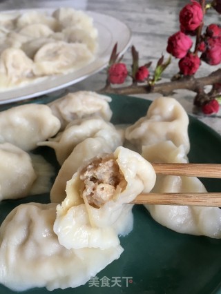 水萝卜肉饺的做法