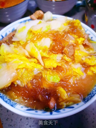 猪肉白菜炖粉条的做法