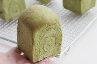 炼乳抹茶小吐司的做法