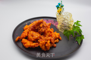 糖醋核桃虾仁的做法