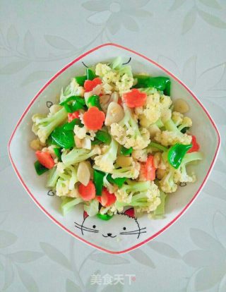 鱼露菜花的做法