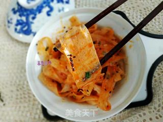 红油面皮的做法