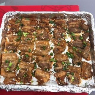 蒜泥烤肉（烤箱版）的做法