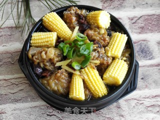 玉米笋蒸排骨的做法