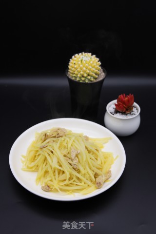 肉丝炒土豆的做法
