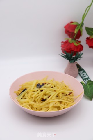 酸辣土豆丝的做法