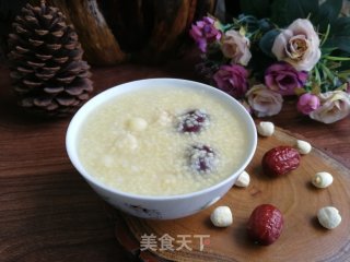 红枣莲子小米粥的做法