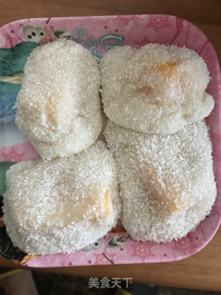 芒果糯米糍的做法