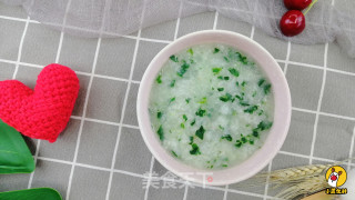 小鹿优鲜-青菜虾仁粥的做法