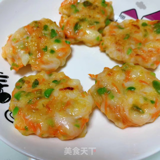 宝宝大爱——虾仁萝卜豆饼的做法