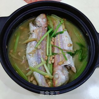 黄豆酱焖金线鱼的做法