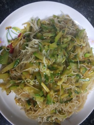 南瓜炒面的做法