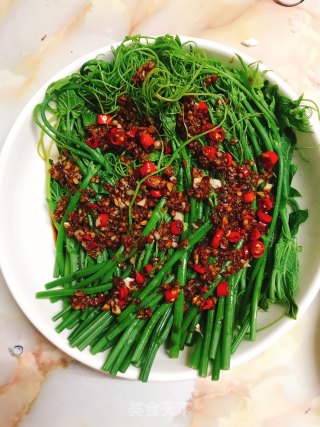 白灼龙须菜的做法