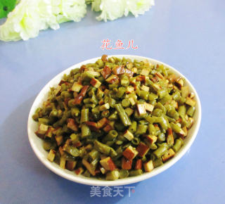 香干炒酸豆角的做法