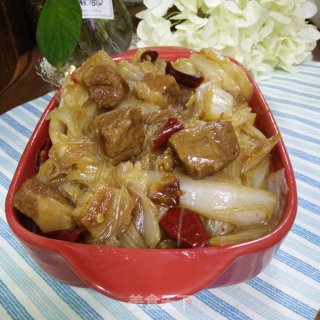 红烧肉炖白菜粉丝的做法