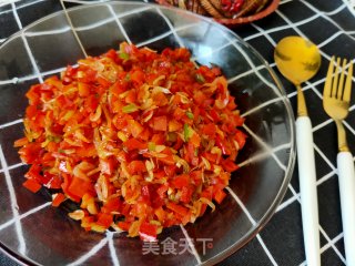 炒辣椒末的做法