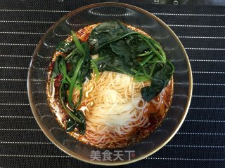 酸辣面的做法