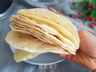 小米面薄饼的做法