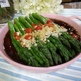 响油芦笋的做法
