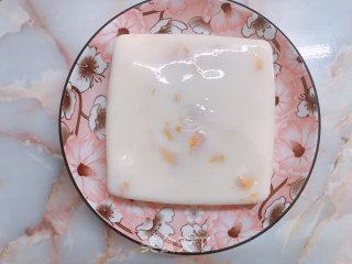 芒果牛奶布丁的做法