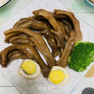 潮州卤鹅掌的做法