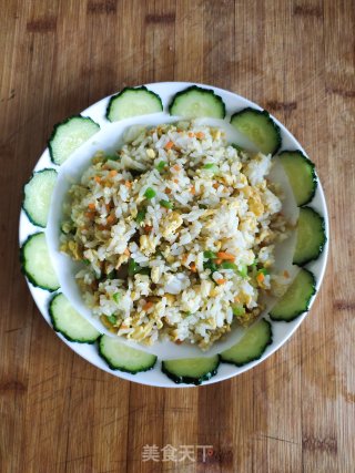 原味鹅蛋炒饭的做法