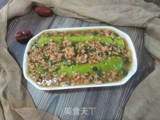 肉末浇汁西葫芦的做法