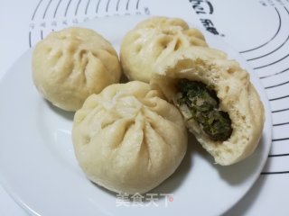 荠菜鲜肉大包的做法