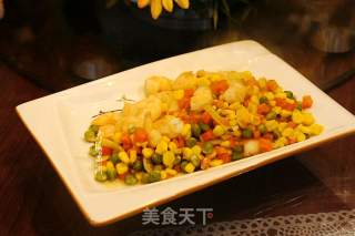 虾仁炒玉米粒的做法