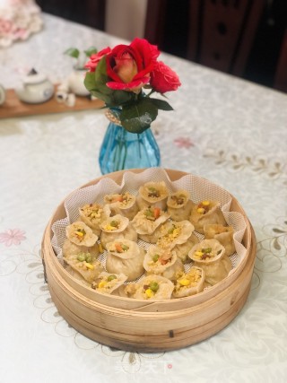 腊味小米烧卖的做法