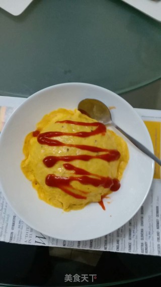 蛋包饭的做法