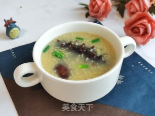 海参香菇小米粥的做法