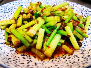 肉末蒜苔的做法