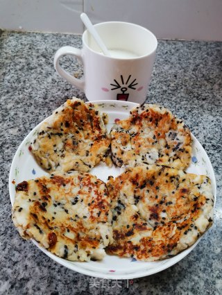 山药枸杞芝麻甜饼的做法