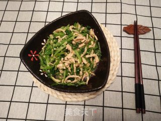 香菜鸡丝的做法