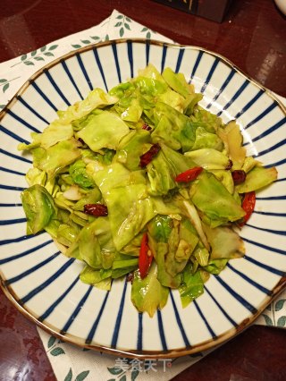 酸辣茴子白的做法