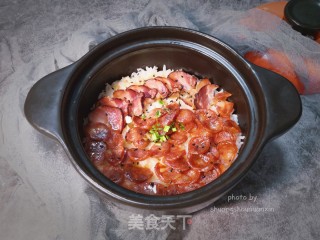 腊味煲仔饭的做法