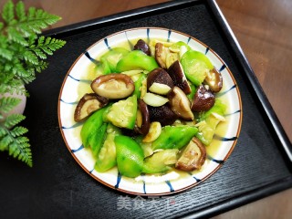 丝瓜炒蘑菇的做法